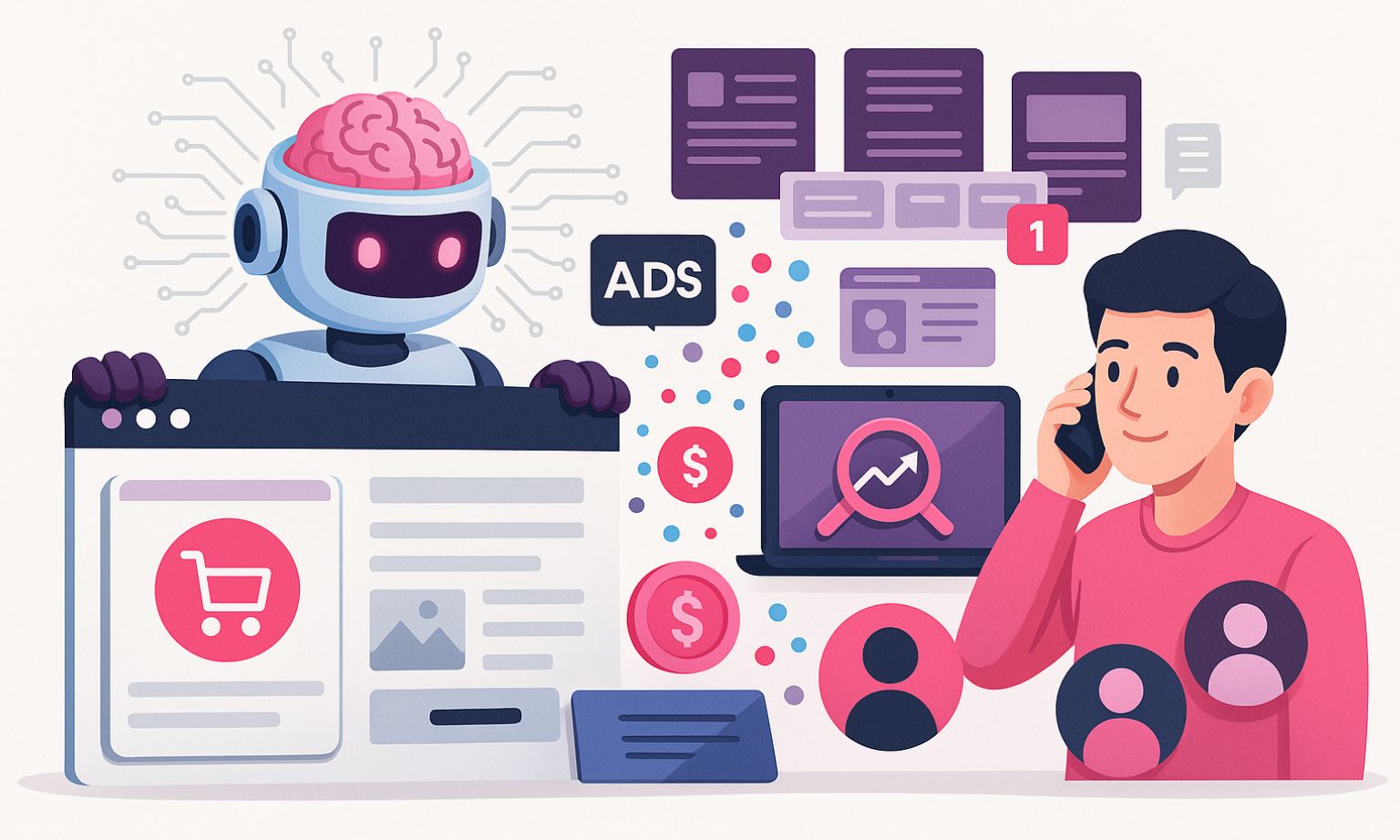 automação de conteúdo ia amplifica web